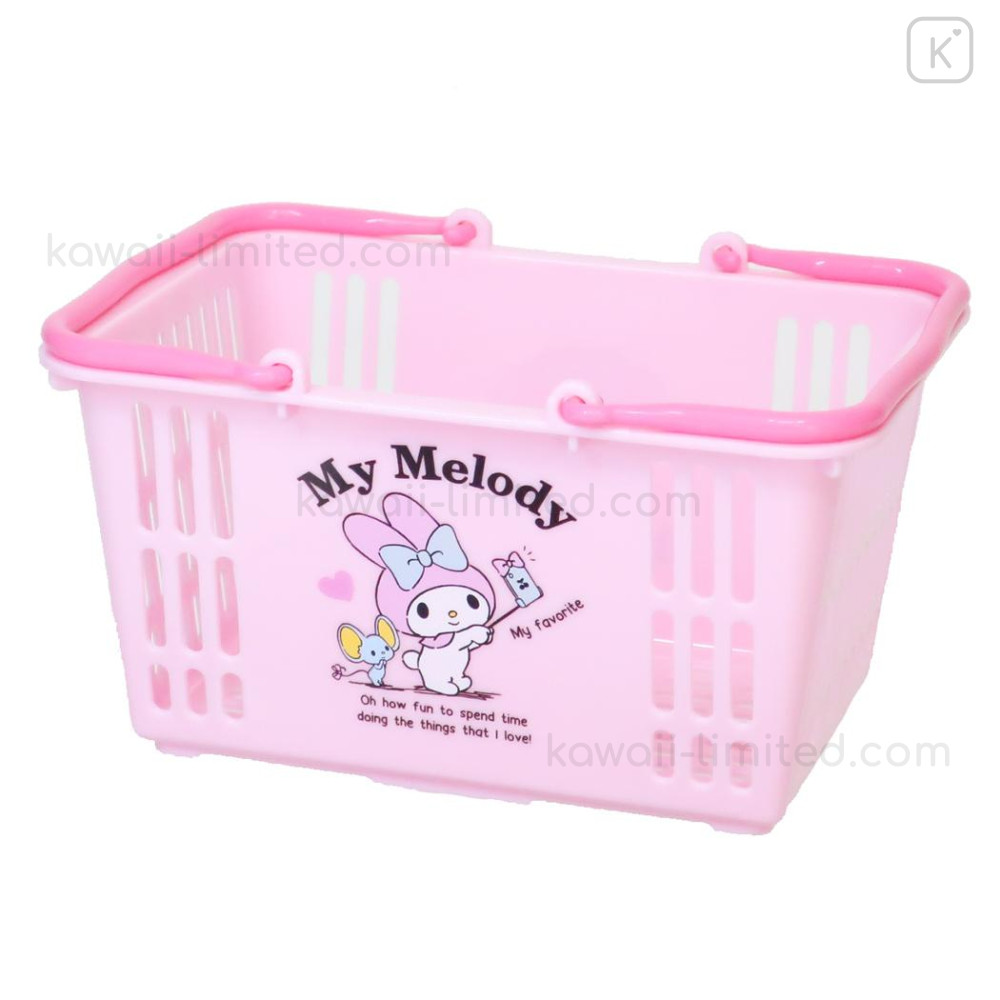 Japan Sanrio Mini Basket - My Melody / Pink