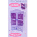 Japan Sanrio Mini Chest Accessory Case - Kuromi / Pink Closet - 5