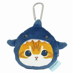 Japan Mofusand Earphone Multi Pouch - Shark Cat / Same Nyan