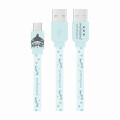 Japan Mofusand USB Type-A to Type-C Sync & Power Cable - Shark Cat : Same Nyan - 1