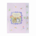Japan Mofusand 5 Pockets Die-cut A4 Clear File - Cat / Pink - 1