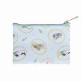 Japan Mofusand Mini Pouch - Cat / Light Blue - 2