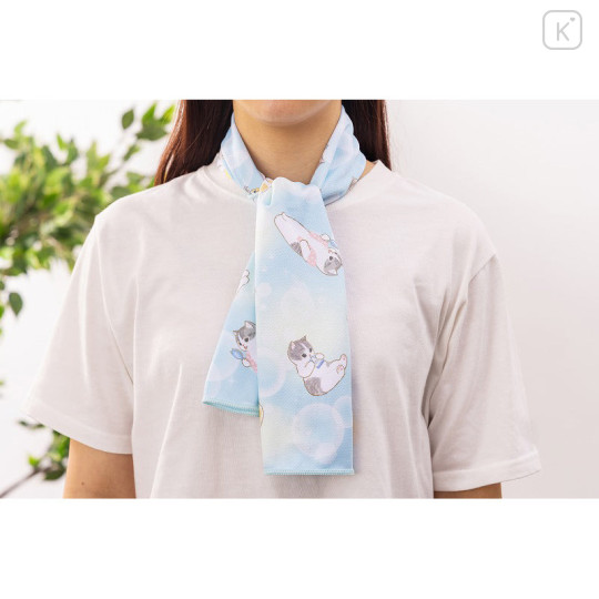 Japan Mofusand Cool Towel - Chilling Cat / Cooling Nyan - 2