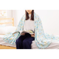 Japan Mofusand Cool Single Size Blanket - Chilling Cat / Cooling Nyan - 3