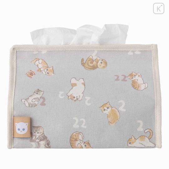 Japan Mofusand Tissue Case - Cat / Light Gray - 5