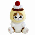 Japan Mofusand Chubby Potetama Plush Toy - Pudding Cat / Purin Nyan - 1