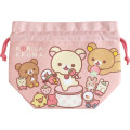 Japan San-X Insulated Drawstring Bag - Korilakkuma / Full of Strawberry Day - 1