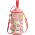 Japan San-X Plastic Bottle Pouch - Korilakkuma / Full of Strawberry Day - 1