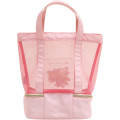 Japan San-X Mesh Insulated Tote Bag - Korilakkuma / Full of Strawberry Day - 3
