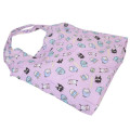 Japan Sanrio Eco Shopping Bag - Hapidanbui / Purple - 2