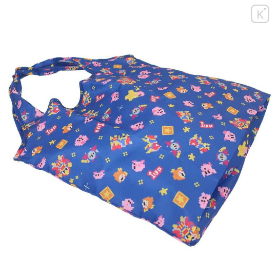 Japan Kirby × Makoto Ozu Eco Shopping Bag - Pixel Kirbry / Blue - 2