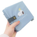 Japan Peanuts Eco Shopping Bag & Bottom Plate - Snoopy / Light Blue - 4
