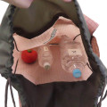 Japan Moomin Eco Shopping Bag & Bottom Plate - Little My - 3