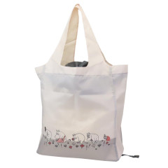 Japan Moomin Eco Shopping Bag & Bottom Plate - Characters