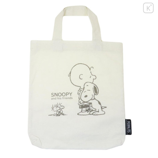 Japan Peanuts Mini Tote Bag - Snoopy / Hug - 1