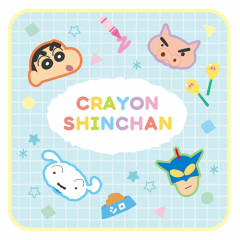 Japan Crayon Shin-chan Mini Towel Handkerchief - Light Blue