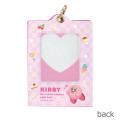 Japan Kirby Photo Holder Card Case Keychain Stand - Pink - 2