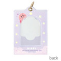 Japan Kirby Photo Holder Card Case Keychain Stand - Purple - 2