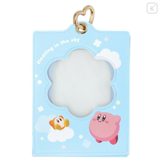 Japan Kirby Photo Holder Card Case Keychain Stand - Blue - 1