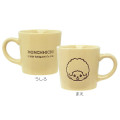 Japan Monchhichi Porcelain Mug - Light Yellow - 2