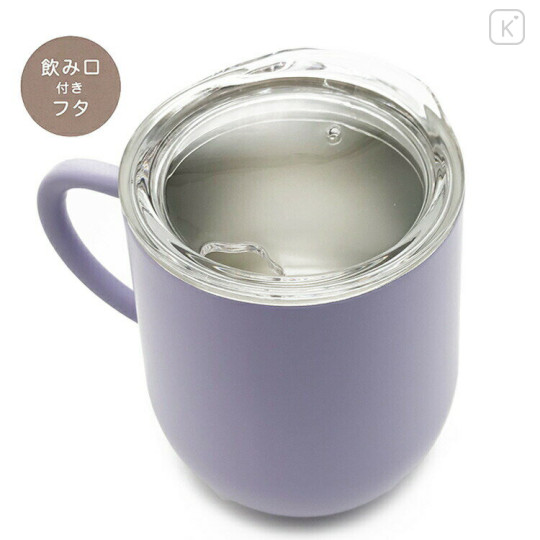 Japan Chiikawa Stainless Steel Mug with Lid - Momonga - 2