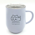 Japan Chiikawa Stainless Steel Mug with Lid - Hachiware - 1