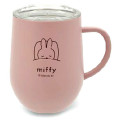 Japan Miffy Stainless Steel Mug with Lid - Good Night Pink - 1