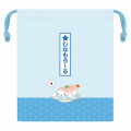 Japan Sanrio Drawstring Pouch - Cinnamoroll / Sushi - 1