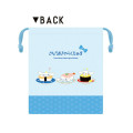 Japan Sanrio Drawstring Pouch - Cinnamoroll / Sushi - 2