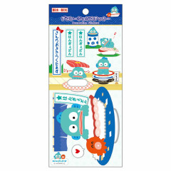 Japan Sanrio Decoration Vinyl Sticker - Hangyodon / Sushi
