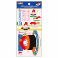 Japan Sanrio Decoration Vinyl Sticker - My Melody / Sushi - 1