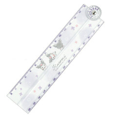 Japan Sanrio 30cm Folding Ruler - Kuromi