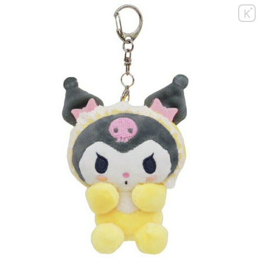 Japan Sanrio Favorite Color Mascot Holder - Kuromi : Baby Yellow - 1