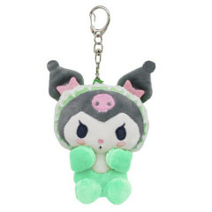 Japan Sanrio Mascot Holder - Kuromi / Baby Green