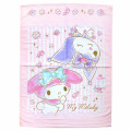 Japan Sanrio Nap Blanket - My Melody & Kuromi : Pink - 1