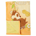 Japan Disney Nap Blanket - Chip & Dale / Orange - 2