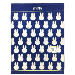 Japan Miffy Nap Blanket - Navy