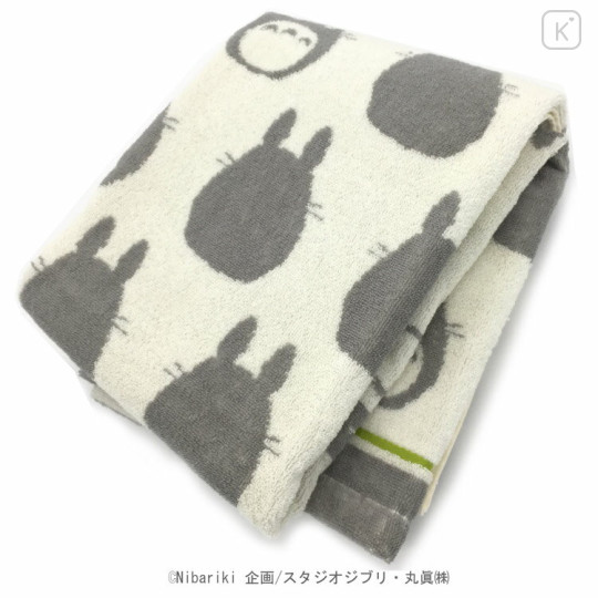 Japan Ghibli Nap Blanket - My Neighbor Totoro / Grey Silhouette - 2