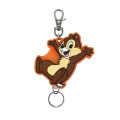 Japan Disney Rubber Reel Key Chain - Chip - 1