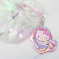 Japan Sanrio Hair Scrunchie & Acrylic Mascot - Hello Kitty / Auroras Band - 2
