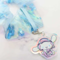 Japan Sanrio Hair Scrunchie & Acrylic Mascot - Cinnamoroll / Auroras Band - 2