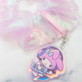 Japan Sanrio Hair Scrunchie & Acrylic Mascot - My Melody / Auroras Band - 2