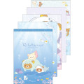 Japan San-X A6 Notepad - Rilakkuma / Ocean Relax Mood A - 1