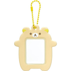 Japan San-X Photo Holder Keychain - Rilakkuma