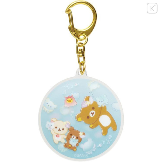 Japan San-X Secret Acrylic Key Chain - Rilakkuma / Ocean Relax Mood - 4