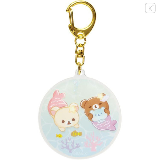 Japan San-X Secret Acrylic Key Chain - Rilakkuma / Ocean Relax Mood - 8