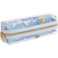 Japan San-X 2 Pocket Pen Pouch - Rilakkuma / Ocean Relax Mood - 1