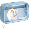 Japan San-X Clear Pouch - Rilakkuma / Ocean Relax Mood - 1