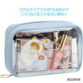 Japan San-X Clear Pouch - Rilakkuma / Ocean Relax Mood - 5