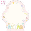 Japan San-X Mini Letter Memo Pad - Sumikko Gurashi / Blue - 4